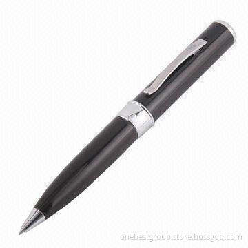 DVR Pen, Ideal for Secret Agent's Spy Gear with Rechargeable Refill, USB Mass Storage